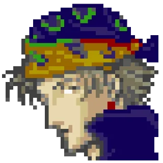 😏 emoji FInal Fantasy Telegram sticker 20 of 35