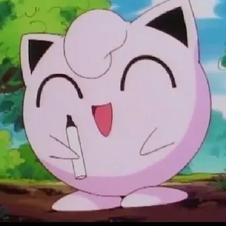 ☁️ emoji Sawako as Jigglypuff Telegram sticker 7 of 29