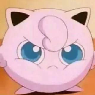 🌦 emoji Sawako as Jigglypuff Telegram sticker 22 of 29
