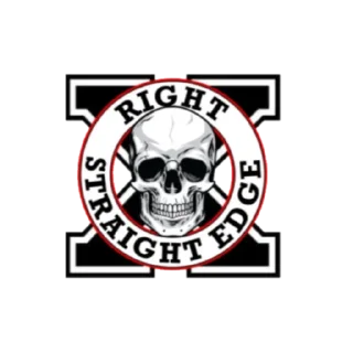 Sticker from Straight edge Kyiv