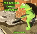😩 emoji Kermit, the frog 9 🐸 Telegram sticker 6 of 68