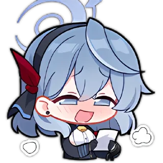 🥵 emoji 蔚蓝档案 | @SC_StickerLab Telegram sticker 18 of 25