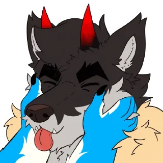 🐕 emoji Darkness sticker set Telegram sticker 15 of 61