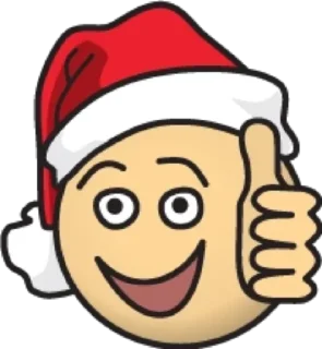 👍 emoji Santa @Wolfs_Legion Telegram sticker 9 of 25