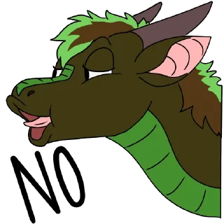 ❌ emoji LitTheDragonVol1 Telegram sticker 24 of 120