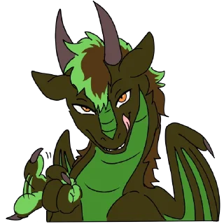 😘 emoji LitTheDragonVol1 Telegram sticker 13 of 120