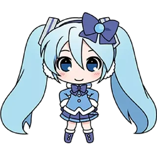 Sticker from Miku