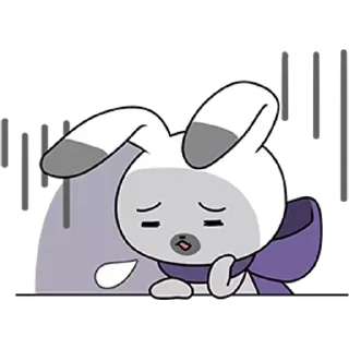😓 emoji Miku Telegram sticker 14 of 40