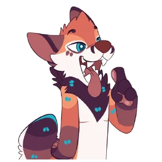 😄 emoji Wilde Fox 4 Telegram sticker 19 of 71
