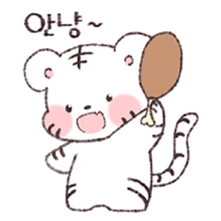 Sticker from lil tiger @hoshitiger !