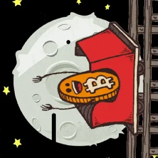 ⬆️ emoji Crypto Holder Stickers Telegram sticker 12 of 78