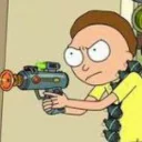 🔫 emoji Rick and Morty Telegram sticker 11 of 28