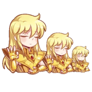 🖐 emoji Saint Seiya Telegram sticker 20 of 34