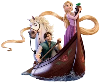 👑 emoji Рапунцель @multiki_ru Telegram sticker 24 of 25