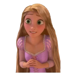 👑 emoji Рапунцель @multiki_ru Telegram sticker 2 of 25