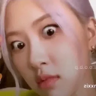 😳 emoji Rosé Telegram sticker 15 of 49