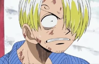 😨 emoji Sanji Stickers Telegram sticker 16 of 16