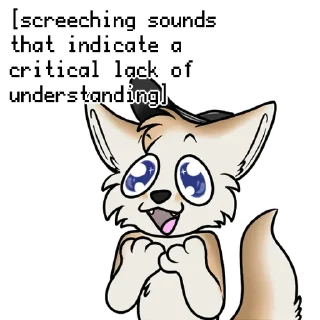 🤪 emoji machFennec has large ears! Telegram sticker 8 of 40