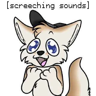 🤯 emoji machFennec has large ears! Telegram sticker 9 of 40