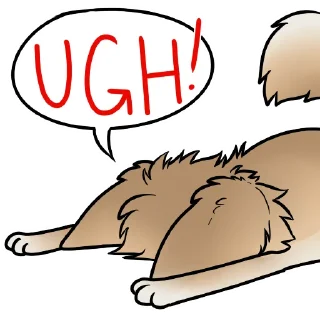 🤬 emoji machFennec has large ears! Telegram sticker 18 of 40