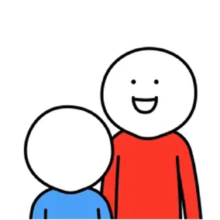 😁 emoji 小蓝和他的朋友 Telegram sticker 10 of 50