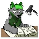 📚 emoji @Fauxil_Fox go zoom Telegram sticker 21 of 25