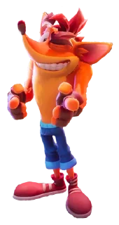 😉 emoji Crash Bandicoot Telegram sticker 17 of 97