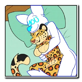🤗 emoji Leopard Telegram sticker 22 of 30