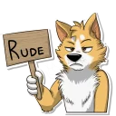 😠 emoji Duke Corgi Telegram sticker 13 of 69