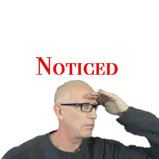🫡 emoji Scott Adams Telegram sticker 12 of 23