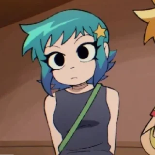 Sticker from Ramona Flowers[ @kurailonely ]
