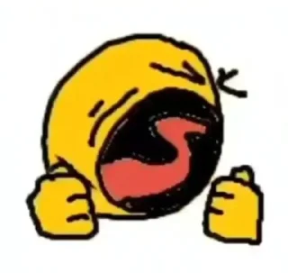 😫 emoji cursed Telegram sticker 19 of 89