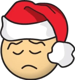 😔 emoji Santa @Wolfs_Legion Telegram sticker 16 of 25