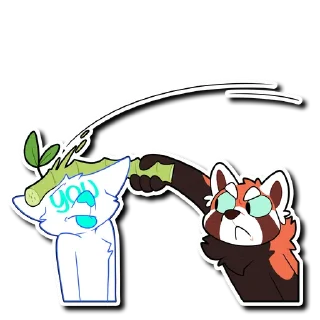 💥 emoji Red Panda Telegram sticker 8 of 120
