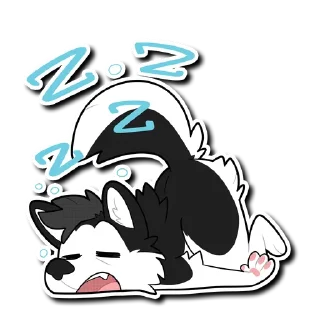 💤 emoji Frisk Telegram sticker 2 of 11
