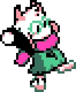 Sticker from Ralsei Sprites
