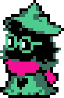 🪑 emoji Ralsei Sprites Telegram sticker 19 of 95