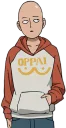 Sticker from One Punch Man
