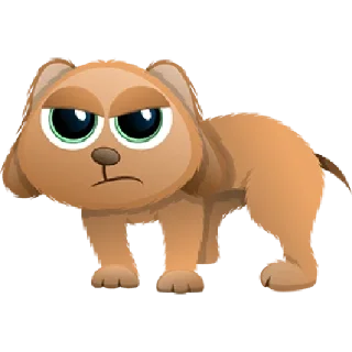 😍 emoji Jota Cachorro Caramelo Telegram sticker 2 of 15