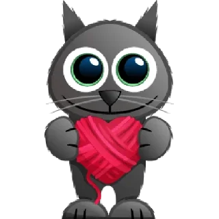 😣 emoji Jota Gato Preto Telegram sticker 8 of 14
