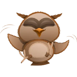 😕 emoji Jota Coruja Telegram sticker 10 of 15