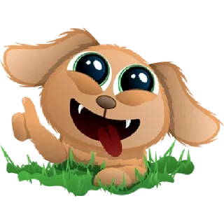 😍 emoji Jota Cachorro Caramelo Telegram sticker 15 of 15