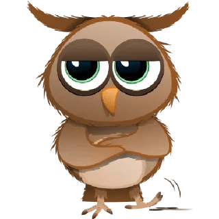 😕 emoji Jota Coruja Telegram sticker 13 of 15