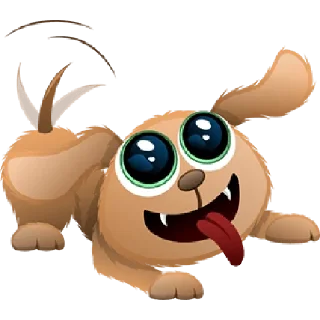 😍 emoji Jota Cachorro Caramelo Telegram sticker 12 of 15