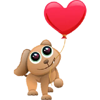 😍 emoji Jota Cachorro Caramelo Telegram sticker 4 of 15