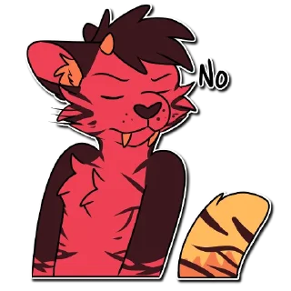 🙅‍♂ emoji Cinder Stickers Telegram sticker 8 of 81