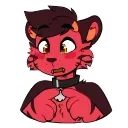 😳 emoji Cinder but he Groovin Telegram sticker 12 of 16