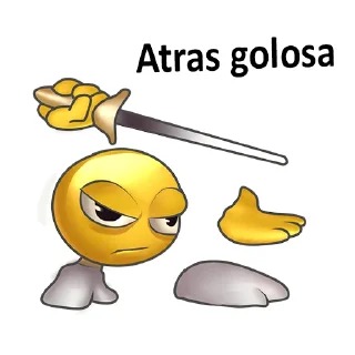 ✋ emoji Get Back Bitch✋ By @Blackjean_art Telegram sticker 21 of 31