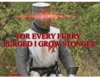 🤴 emoji Furry Anti-Furry Pack Telegram sticker 7 of 31