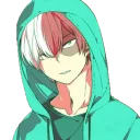 🤔 emoji Todoroki - @blue_rose_sword Telegram sticker 24 of 52